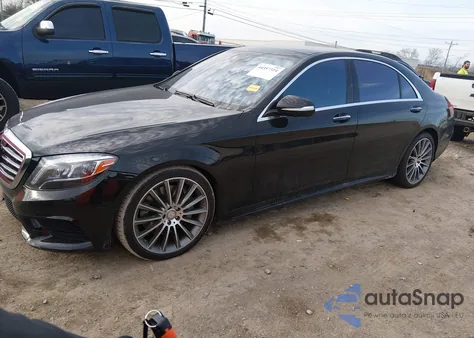 2015 Mercedes-Benz S 550 z USA, uszkodzony, nr VIN WDDUG8CB1FA129964